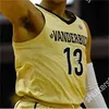 Chen37 2021 Basketball Vanderbilt Commodores Jersey Custom Darius Garland Aaron Nesmith Saben Lee Scotty Pippen Jr. Clevon Brown Dylan Disu Obinna