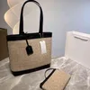 Totes Damen Große Kapazität Gewebte Handtasche Einkaufstaschen Designer-Handtaschen Vintage Urlaub Strandtasche Umhängetaschen Geldbörsen 220721