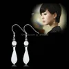 Dangle Chandelier Earrings Jewelry S925 Sterling Sier Crystal Glass Earring Bridal Wedding Wholesale Drop Delivery 2021 3Q0Qj