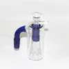 hookahs Recycler Ash catcher holder 14 mm joint diffused arm tree percolator for Glass Water Bongs Oil Rigs Glass pipes