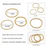 Bedelarmbanden roestvrij staal 3 mm bal kralen manchet voor vrouwen mannen goud zilveren kleur charmes metaal statement sieraden fawn22