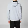 Felpe da uomo in cotone tinta unita di alta qualità da uomo Set di felpe con cappuccio oversize in bianco Pullover unisex Felpe con cappuccio taglie forti