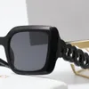 2023 Moda Luxo masculino Designer que gostosa de sol dos óculos de sol para homens Mulher Vintage Square Matte Frame Letter Impresso Film Glasses Trend Leisure Glass