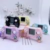 Creative Portable Game Players Children's Handheld Mini Game Toy Macaron Classic Education Cartoon Student Gift Key Chain