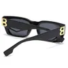 2022 Luxus Designer Sonnenbrille Frauen Trends Rechteckige Sonnenbrille Persönlichkeit Goldene Brief Brillen Anti-glare UV400