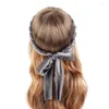 Beanie/Kafatası Kapakları Moda Örgü Örme Saç Bandı Kadınlar için Katı Baş Sarma Twist Saç Bantları Elastik Bandaj El yapımı türban saç aksesuarları