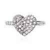 new Sanjie creative heart-shaped diamond ring fashionable women's jewelry248P