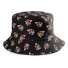 Berets Spring Summer Flame Bucket Hat For Men Women Outdoor Sun Fashion Fishing Hunting Cap Bob Chapeau Fishman1416258