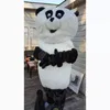 Prestaties Leuke Panda Mascotte Kostuum Halloween Kerst Cartoon Karakter Outfits Pak Reclame Folders Clothings Carnaval Unisex Volwassenen Outfit