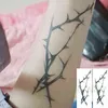 NXY Tatuaje temporal Etiqueta impermeable Etiqueta de rama de árbol negro Tatto Flash Flash Tatoo brazo mano cuerpo arte para mujeres hombres 0330