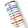 Boho Summer Candy Color Mal Eye Bracelet Lucky Friendship Jewelry Charm Bracelets Lovely Mulheres Mulinas Pulseras