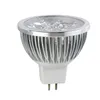 높은 전력 12W 4x3W 스포트라이트 디 밍이 가능한 GU10 / MR16 / E27 / E14 LED 라이트 라이트 램프 전구