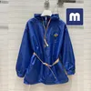 Medigo-100 женская дизайнерская куртка с капюшоном мода твердого цвета ветровка куртки вскользь женские куртки пальто размером одежды s-l