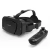 Am Kopf montierte 3D-Virtual-Reality-Handy-VR-Brille, Fernbedienung, kabelloses Bluetooth-VR-Gamepad