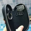 Bee Cow Leather Women Designer Key Wallets Lady Water-Diamond Zipper Fashion Casual Zero Portemulones No888