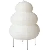 Lampes de table Noguchi Lampe en papier Silence Vent Japonais Décor à la maison pour salon Chambre à coucher Art Loft LuminaireTable