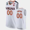 2022 NCAA Custom UVA Virginia с прошитой баскетбольной баскетбольной баскетбол 40 Барри Паркхилл Джерси 21 Исаия Уилкинс 3 Джефф Лампа 14 Баззи Уилкинсон 50 Ральф Сэмпсон майки