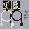 2A kablar 1m 2m 3m 1,5 m kartong Display Micro USB Type-C Android-kabel Fastladdningsdatakabel för Samsung Huawei Xiaomi