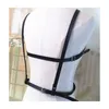 Cintos Mulher Pentagrama Punk Estilo PU Couro Arnês Sutiã Corpo Bondage Bralette Gótico GartersBelts3884043