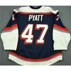 MRare Tom Pyatt Mark Lee RYAN CALLAHAN MCDONAGH WOLFPACK Hockey Jersey Embroidery Stitched or custom any name retro