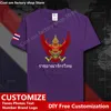 Thailand Baumwolle T-shirt Benutzerdefinierte Jersey Fans DIY Name Anzahl T-shirt High Street Fashion Hip Hop Lose Beiläufige T-shirt THA 220620
