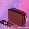 Alto-falante sem fio Bluetooth Mini subwoofer Suporte para cartão TF Pequeno Reprodutor de rádio portátil para esportes ao ar livre Suporte para áudio 16 GB