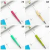 Add Diy Beads Ballpoint Pens Student Beadable Plastic Ballpoints Bead Ball Pen Promotional Christmas Gifts Creative Bh4556 Tqq9483106