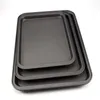 Carbon Steel Rectangle Plate Tray Non Stick Pizza Pan Cake Mold Baking Bakeware W220425