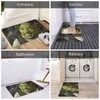 Dywany zabawne Shrek Polyester portier dywany dywan dywan podnóżka przeciwpoślizgowa olej wodny dowód wejściowy kuchnia sypialnia toaleta