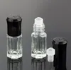 3ml Cam Esansiyel Yağ Seyahat Şişeleri 10ml 12ml Doldurulabilir Parfüm Şişesi Çelik Silin