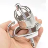 cock cage steel chastity device sexytoys catheter penis lock arc ring plug sexy products for man
