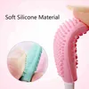 50pcs Silicone Multifunction Wash Face Exfoliating Brush Clean Lip Beauty Pores Cleansing Blackhead Tools 0308