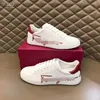 Fashion Men Designer Sportskor Högkvalitativ mjuk lyx Tryckt Mens Sneakers Trainers Sport Shoe DFGDFG