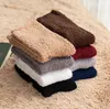 Männer Winter warme Socken Fuzzy Fleece Socken Mann Knöchelsocken Outdoor-Sport Schneesocken Strumpf weiche Frottee-Bodensocken Großhandel