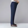 Heren jeans heren lente/zomer dunne hoge taille elastische losse stretch casual broeken's hitte22