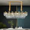 Soggiorno di lusso Lampadario moderno Illuminazione a LED Lampade decorative per sala da pranzo Isola cucina Decorazione domestica