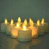 Strings Pack Of 24 Remote Or Not Electronic LED TeaLight Flickering Battery Operate Votive Swinging Dancing Flame Bar Candle LampLED