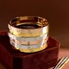 Kärleksring för kvinnor skruvringar för män is upp ringen diamant engagemang bröllop smycken kvinna 18k guld pläterade festtillbehör med j 249h