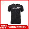 3 Color T Shirt Top Casual och bekväma män s anpassade avancerad färgbrokad Rund halstryck DIY Märke text 220616