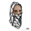 Zima Wiatroodporna Zachowaj Ciepły Polar Beanie Cap Outdoor Rower Narciarstwo Balaclava Kapelusz Narciarski Rower Motocykl Neck Warmer Hełm Kapelusze Full Face Maski Camo Tactial Hood