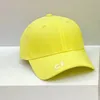 Spring Summer Women Letter Embroidery Outdoor Leisure Sun Baseball Cap Men Cotton Breathable Solid Color Adjustable Cap