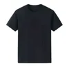 Summer New Solid Colors Daily Casual 100% Cotton O-Neck Regular Fit Short Sleeve Men Baisc T Shirts Black White Yellow G220512