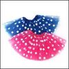 Gonne 2 3 4 5 anni Tutu per bambine Gonna regalo di compleanno Abito da ballo Party Pettiskirts Stampa a punti Balletto per bambini 1529 B3 Mxhome Dhrkw