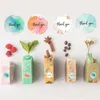 100500 stks water bedankstickers afdichting 1 inch kleuretiketten voor zakelijke sticker bruiloft decoratie baby shower 220613