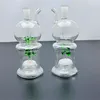 Glass Smoking Pipe Water Hookah New type of quiet filter glass water bottle with upper apple and lower sand core