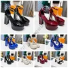 2022 Fame Plateau-Pumps, Kleidschuhe, Kristall-Pumps, Diamant-Knöchelriemen-Sandalen, glänzend, 12 cm, Luxus-Designer-High-Heels aus Kalbsleder, nickt sexy Damenschuh-Sommer