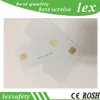 Groothandel 100 stks veel witte PVC -kaart met ISO7816 chip blanco fudan SLE 4428 smartcard voor afdruknummer
