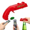 Cap Gun Beer Bottle Opener Funny Launcher Shooter Bottle Opener for Creative Game Bar Tools Outdoor Barbecue Kitchen Accessories 220714
