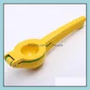 Andere keukengereedschap keuken eetbar home tuin metalen citroen limoen squezer handheld citrus pers roestvrijstalen manuele juicer househol