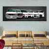 Nissan Skyline Gtr Car Canvas Painting Home Decor Stampe su poster Immagine murale Pittura per auto sportive per soggiorno Home Decor